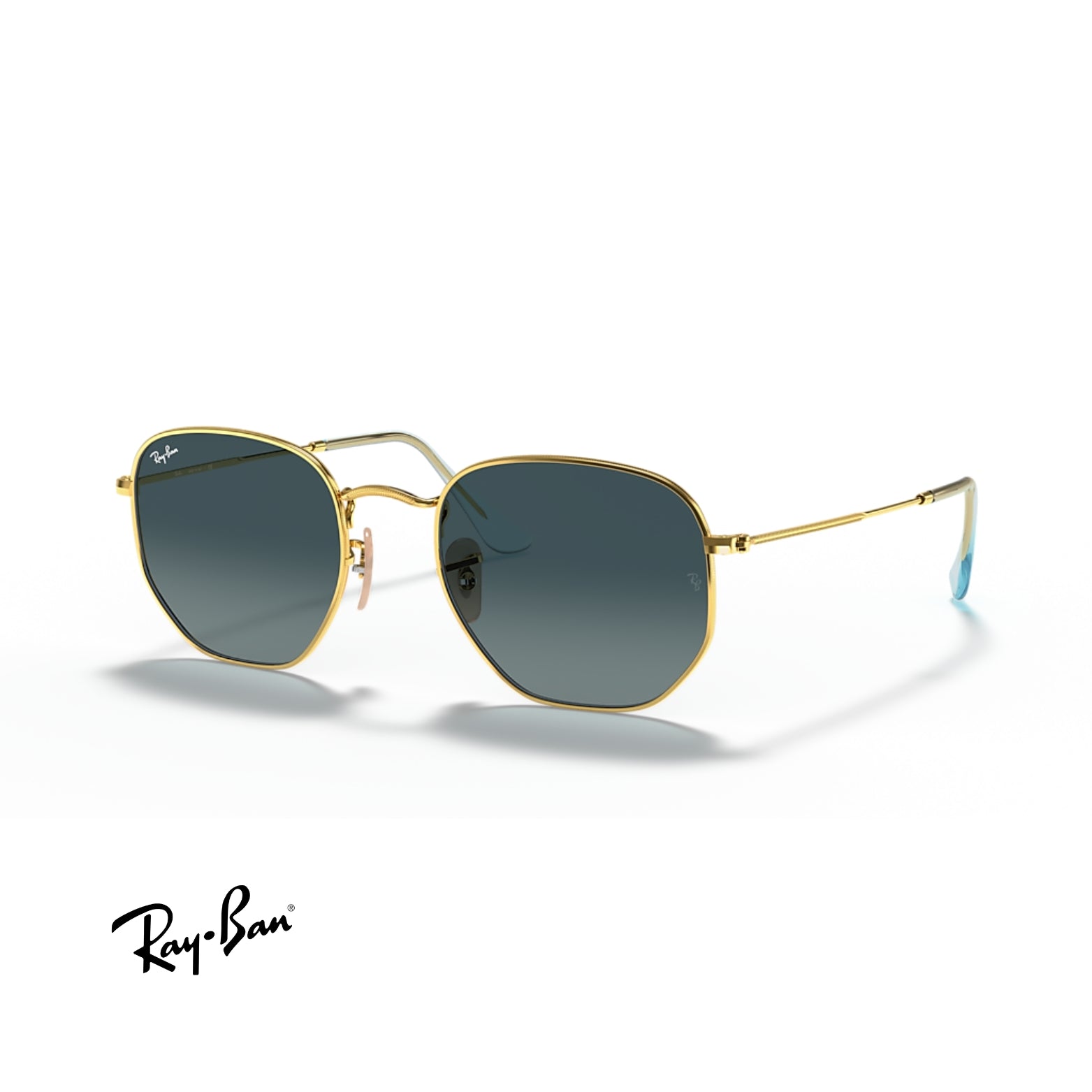 Ray-Ban RB3548N Hexagonal Flat Lenses